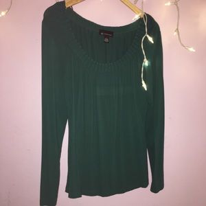 INC Emerald Blouse